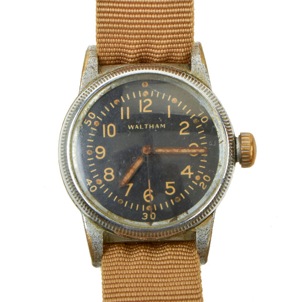 Original U.S. WWII 1945 Dated Type A-11 US Army Wrist Watch by Waltham –  International Military Antiques