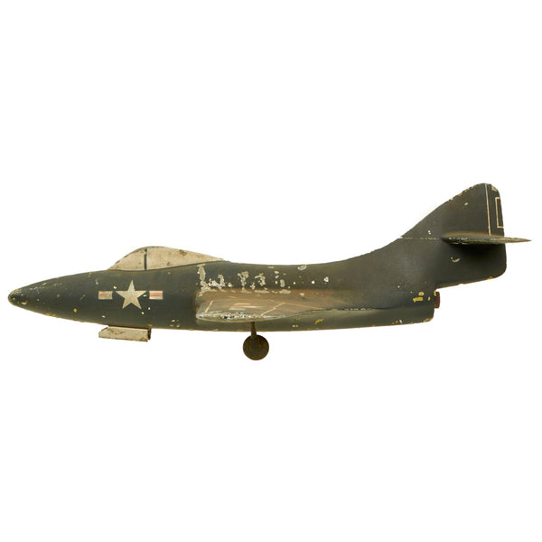 Original U.S. Cold War Era Grumman F9F Straight Wing Panther Solid Alu –  International Military Antiques
