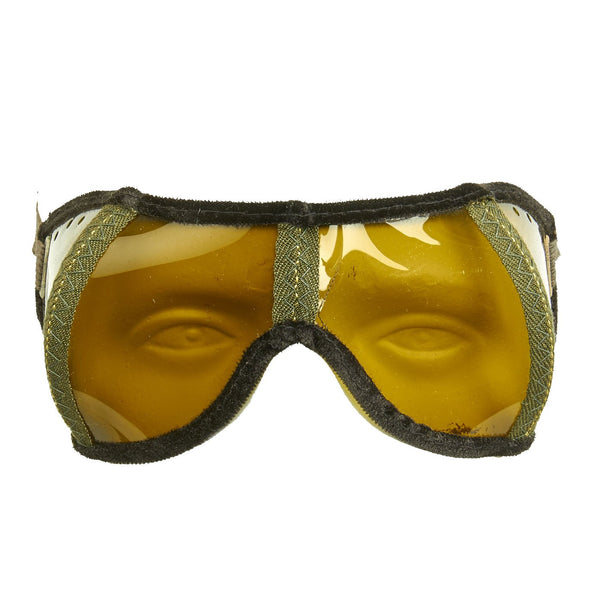 Original German WWII Sun and Dust Goggles in Wartime Marked Case