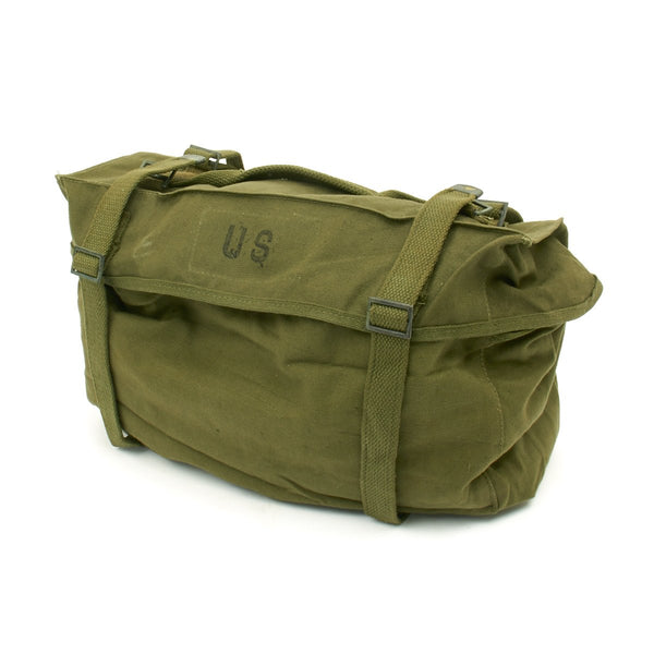 WW2 US ARMY M 1945 BOYT LOWER SECTION WATERPROOF on sale FIELD CARGO MUSETTE BAG SV 1044