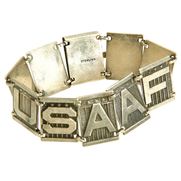 WWII Sweetheart Expandable online Bracelet US Army Air Corps Made In USA