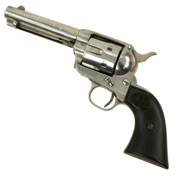 Original U.S. Antique Colt Frontier Six Shooter .44-40 Revolver with 4 –  International Military Antiques