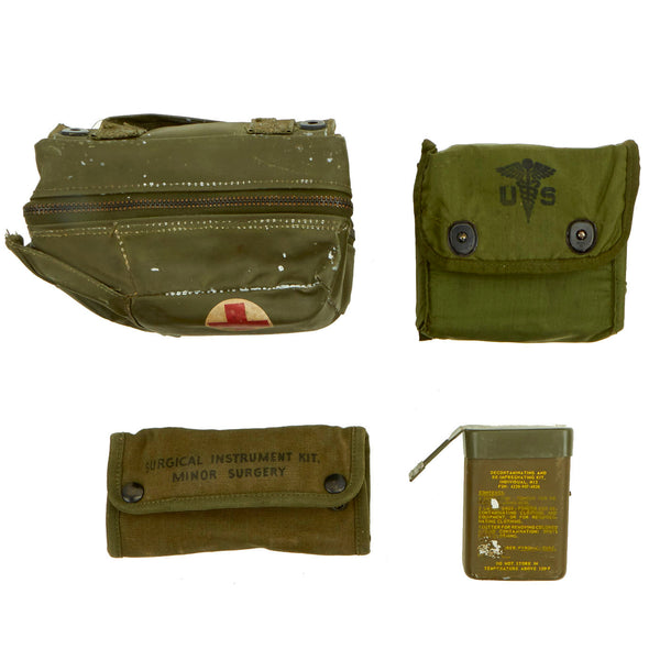 Vietnam era emergency fishing kit (top) and fist aid kit (bottom) in which  every soldier was issued : r/mildlyinteresting