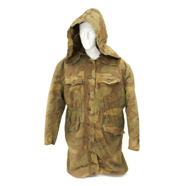 Original German WWII SS Italian Camouflage M1943 Winter Uniform