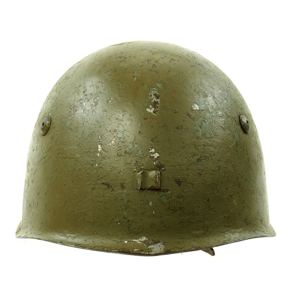 Original WWII Italian M33 Service Worn Helmet – International