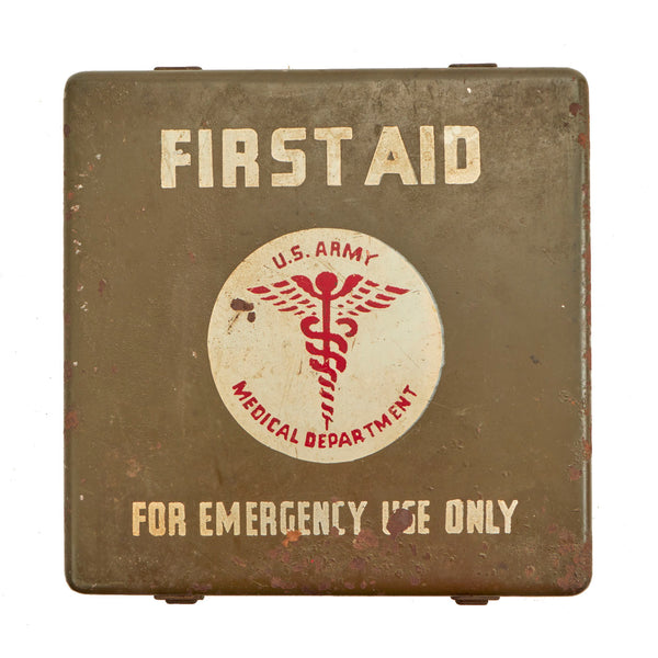vintage Emergency First Aid American Red Cross patch & Standard First Aid  patch
