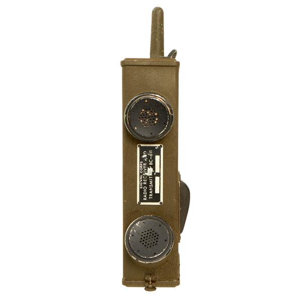 Original U.S. WWII Handie Talkie SCR-536 Radio Transceiver BC-611