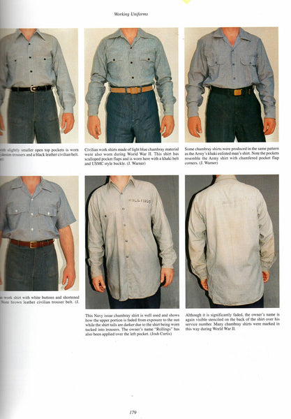 Original U.S. WWII Navy Dungaree Trousers and Chambray Shirt - As Seen in  Book