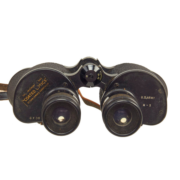 Original U.S. WWII US Army M3 6x30 Binoculars by Universal Camera with –  International Military Antiques