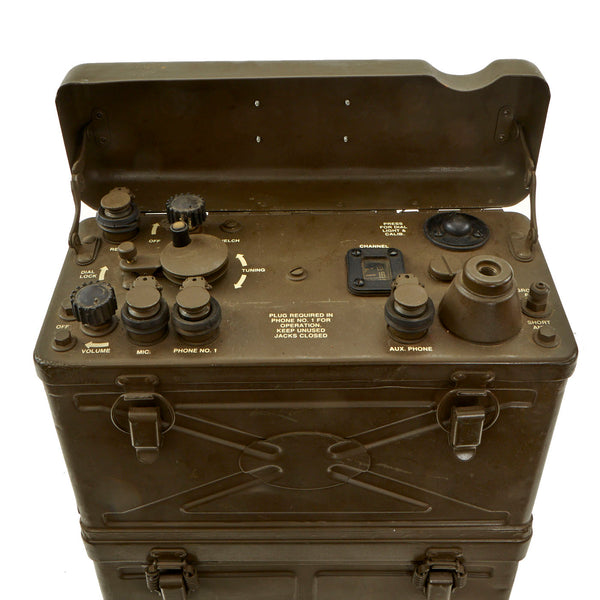 Original WWII U.S. Signal Corps BC-1000 Backpack Radio Receiver and Tr –  International Military Antiques