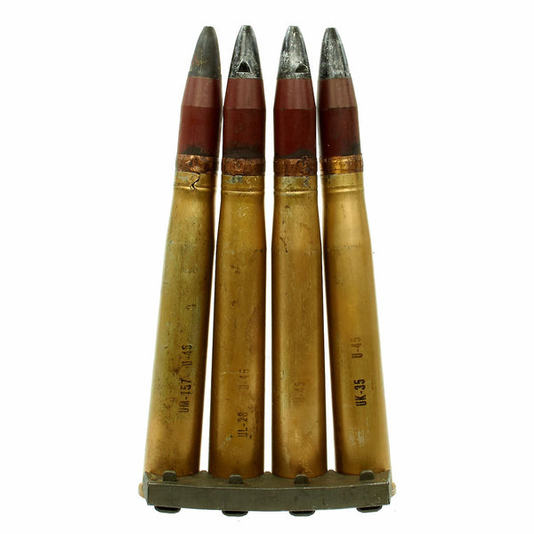 Ww2 Us Military 40mm Mk2 Bofors Round Brass Shell Casing 8 45