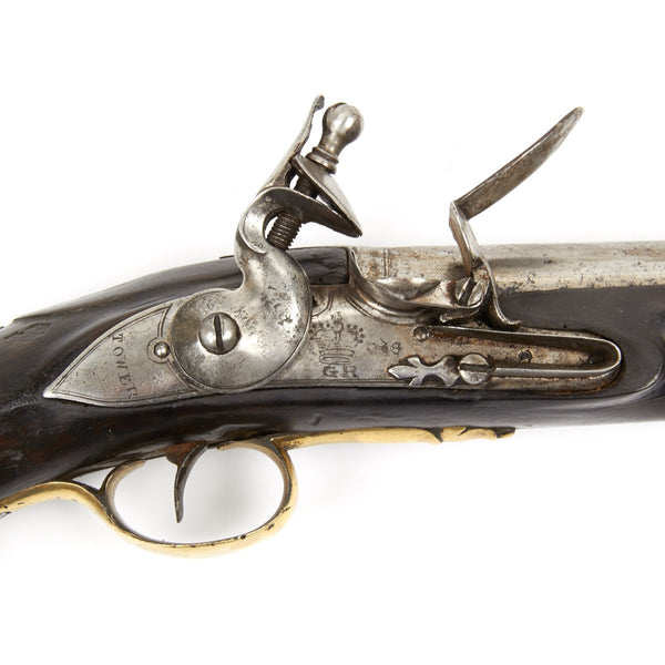 Original British 18th Century Flintlock 7th Royal Dragoons Pistol with  Original 1847 Published Regimental History – International Military Antiques