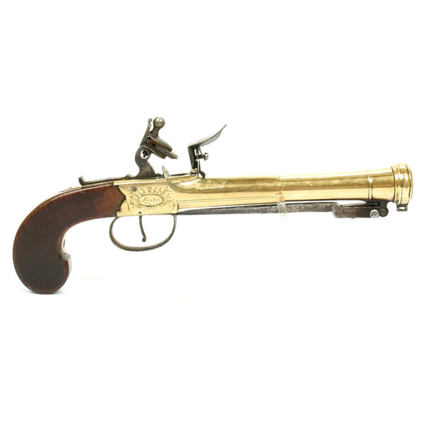 French Blunderbuss Pistol, Espingole, 18th Century, Replica This re