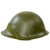 Original British P-1944 Turtle MkV Steel Helmet with Liner & Chinstrap - Restored Original Items