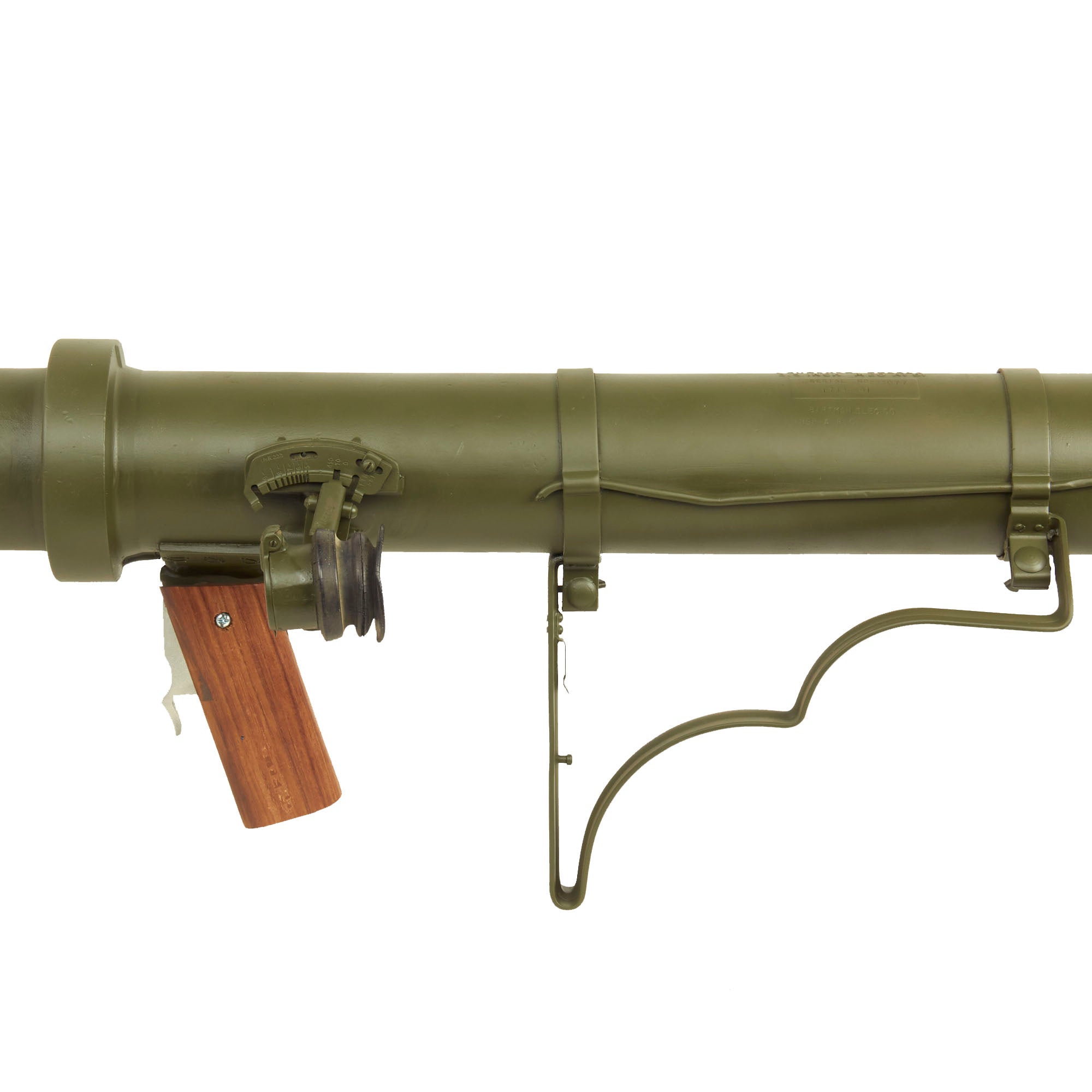 Original U.S. M20 A1 B1 3.5 Inch Super Bazooka Inert Rocket