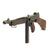 Original U.S. WWII Thompson M1928A1 Display Submachine Gun Serial NO.S-295219 - Original WW2 Parts Original Items