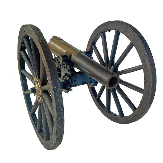 Original British Victorian Era Rifled Muzzle Loading 7-Pounder Mark IV Mountain Gun Cannon -  Ordnance R.M.L. 200 Lbs Original Items