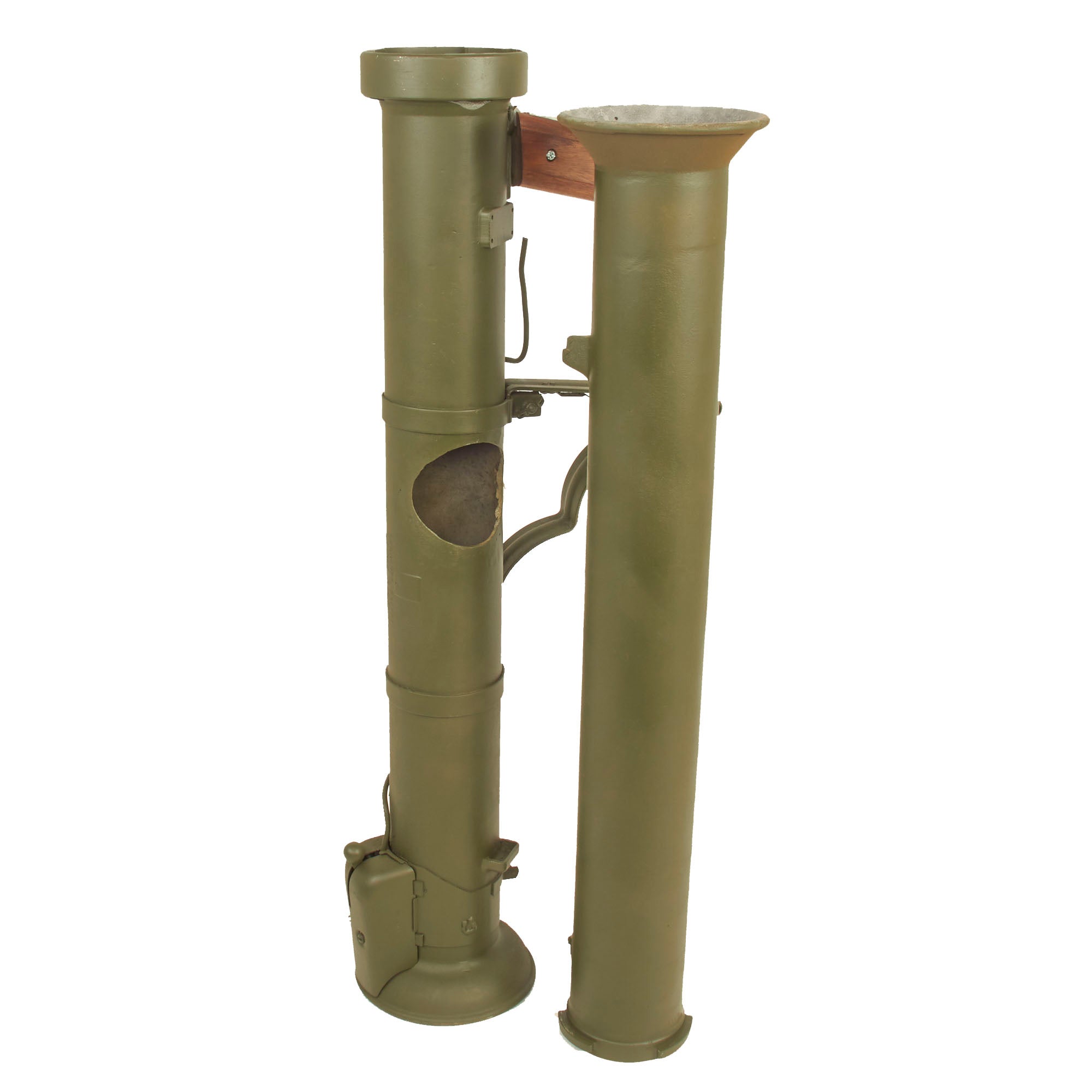 Original U.S. M20 A1 B1 3.5 Inch Super Bazooka Inert Rocket Launcher w ...