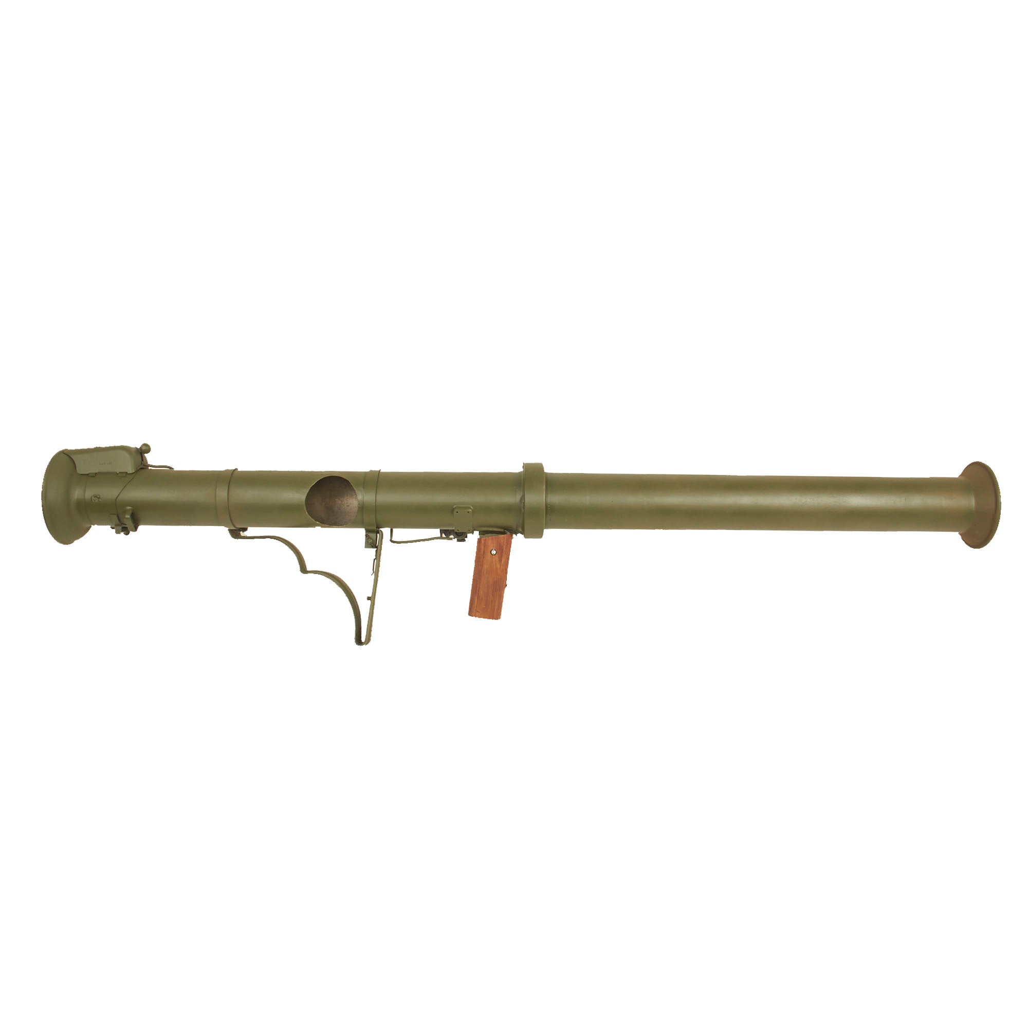 Original U.S. M20 A1 B1 3.5 Inch Super Bazooka Inert Rocket Launcher w ...