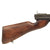 Original U.S. WWII Thompson M1 Display Submachine Gun by Auto-Ordnance Serial 157229 - Original WWII Parts with Replica Buttstock Wood Original Items