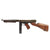 Original U.S. WWII Thompson M1 Display Submachine Gun by Auto-Ordnance Serial 157229 - Original WWII Parts with Replica Buttstock Wood Original Items