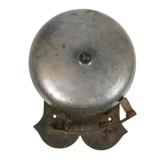 Original U.S. 1890-1930 Era Substantial Boxing Bell with Spring-Loaded Hammer