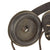 Original German WWII Panzer Armored Vehicle Model B Headset with Throat Mic Original Items