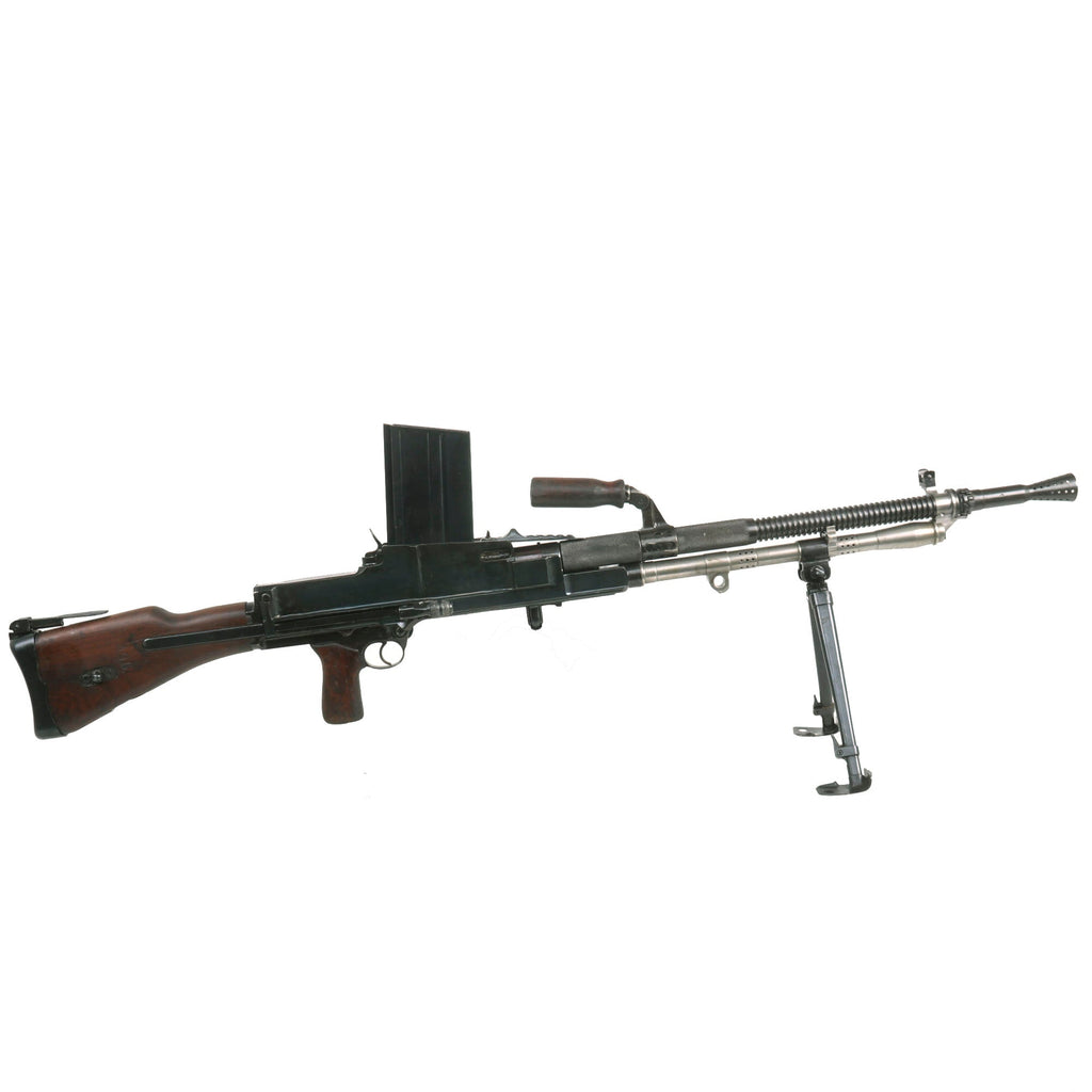 Original Czech Pre-WWII Yugoslavian Contract ZB-30J German MG30(t) Display Machine Gun with Waffenamt WaA63 Marked Magazine Original Items