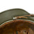 Original German WWII M40 Refurbished 6th Army Battle of Stalingrad Winter Camouflage Helmet - Stamped EF66