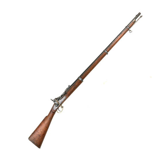 Original British P-1853 Enfield 4th Model Three Band Rifle Converted to Snider Mk.II* with Figured Stock - dated 1864 Original Items