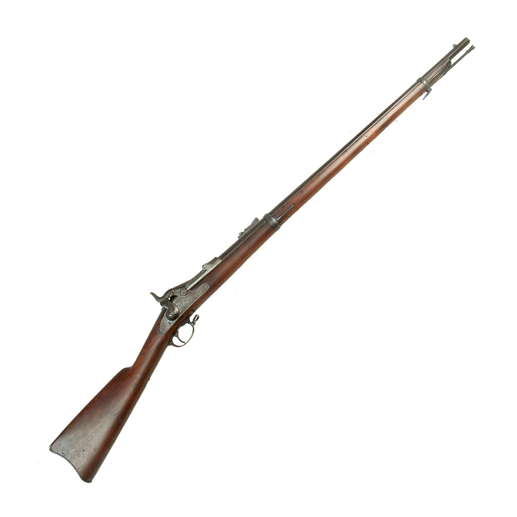 Original U.S. First Year Production Springfield Trapdoor Model 1873 Rifle Made in 1874 with 2 Notch Tumbler & Long Wrist - Serial 10045 Original Items