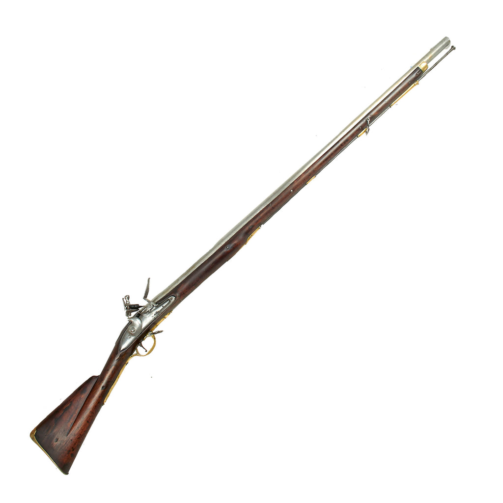 Original 18th Century British P-1757/1759 Marine and Militia Flintlock Short Musket Marked to the Glamorgan Militia - Circa 1760 Original Items