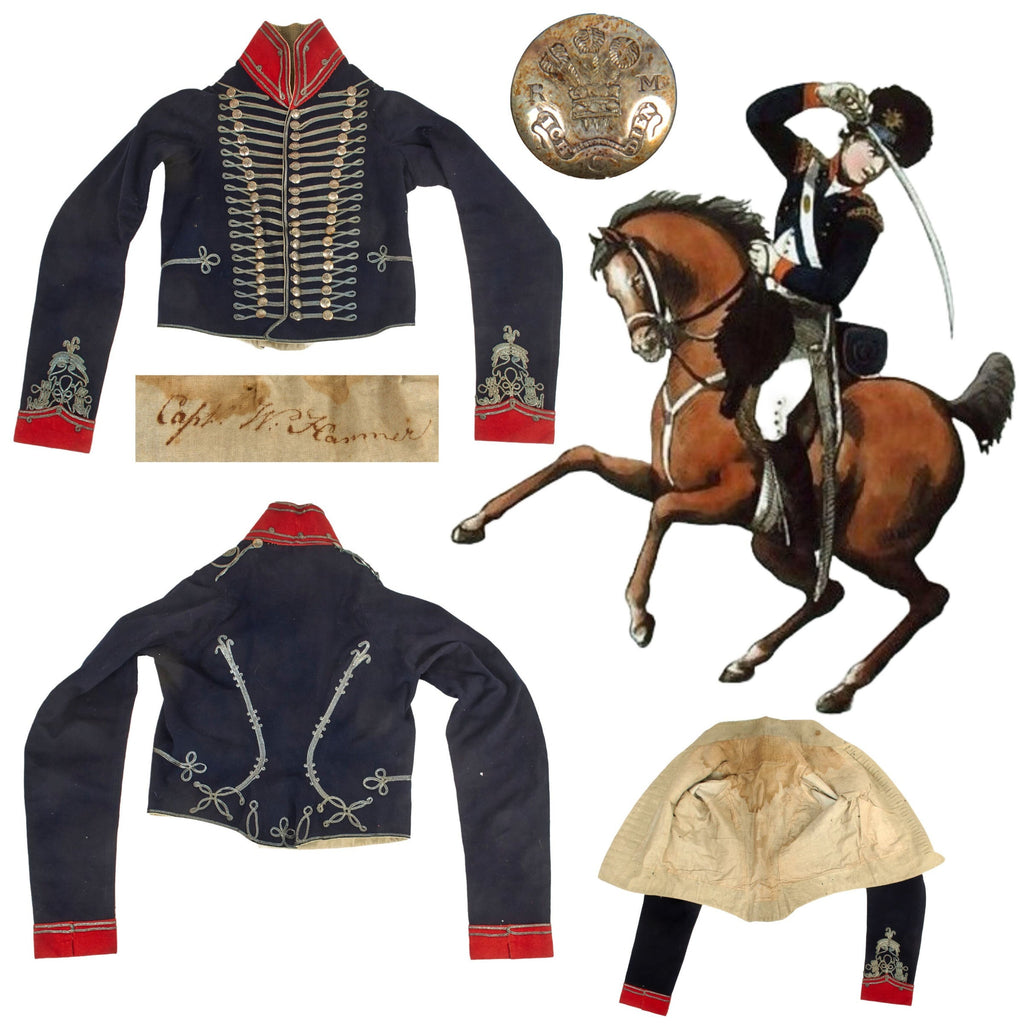 Original British Napoleonic Wars Royal Maylor Yeomanry Cavalry Dolman Uniform Jacket Circa 1803-1815 Original Items