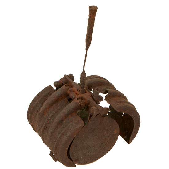 Original German WWII Inert Butterfly Bomb SD-2 Sprengbombe Dickwandig 2 kg in Relic Condition Original Items