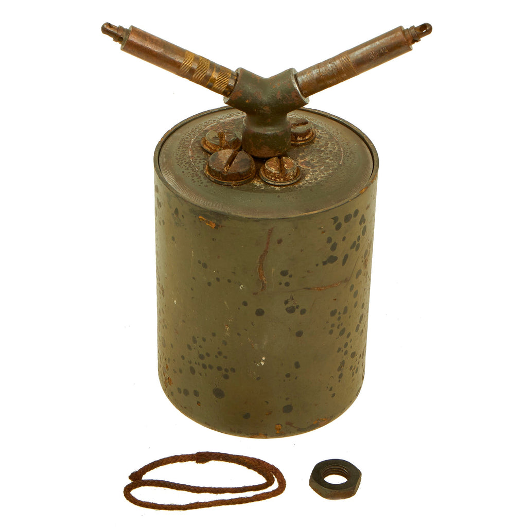 Original WWII German Bouncing Betty S-Mine with Shrapnel Original Items