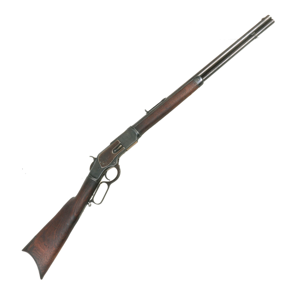 Original U.S. Winchester First Model 1873 .44-40 Lever Action Repeating Rifle with Round Barrel Serial 7945 - Made in 1875