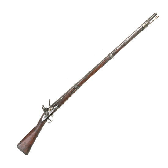 Original Rare U.S. M1812 Style Virginia Manufactory 2nd Model .75" Flintlock Musket - As Used by Confederate Troops Early in Civil War - Dated 1819