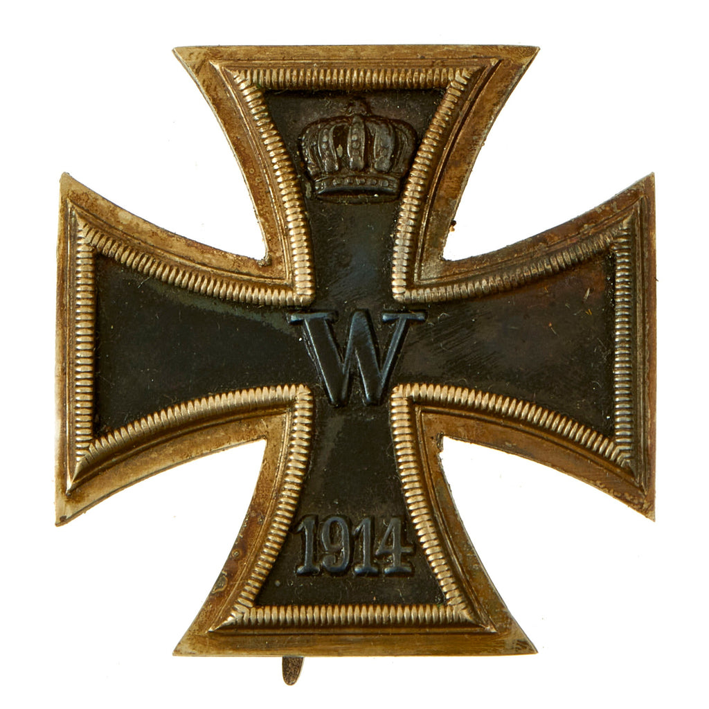 Original German WWII Reissue Prussian Iron Cross First Class 1914 by Paul Meybauer of Berlin - EKI Original Items