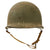 Original U.S. WWII Complete 1944 M1 McCord Welded Front Seam Swivel Bale Helmet with CAPAC Liner