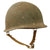 Original U.S. WWII Complete 1944 M1 McCord Welded Front Seam Swivel Bale Helmet with CAPAC Liner