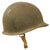 Original U.S. WWII Complete 1944 M1 McCord Welded Front Seam Swivel Bale Helmet with CAPAC Liner Original Items