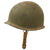 Original U.S. WWII Complete 1944 M1 McCord Welded Front Seam Swivel Bale Helmet with CAPAC Liner