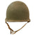 Original U.S. WWII Complete 1944 M1 McCord Welded Front Seam Swivel Bale Helmet with CAPAC Liner Original Items