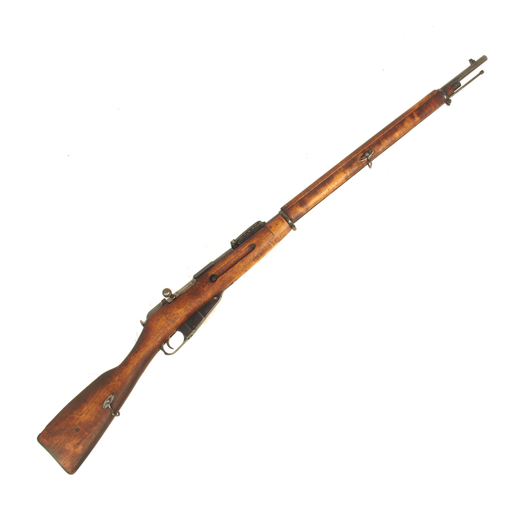 Original Antique Finnish Captured Mosin-Nagant M/91 Infantry Rifle by Tula Arsenal serial 205776 - dated 1898 Original Items