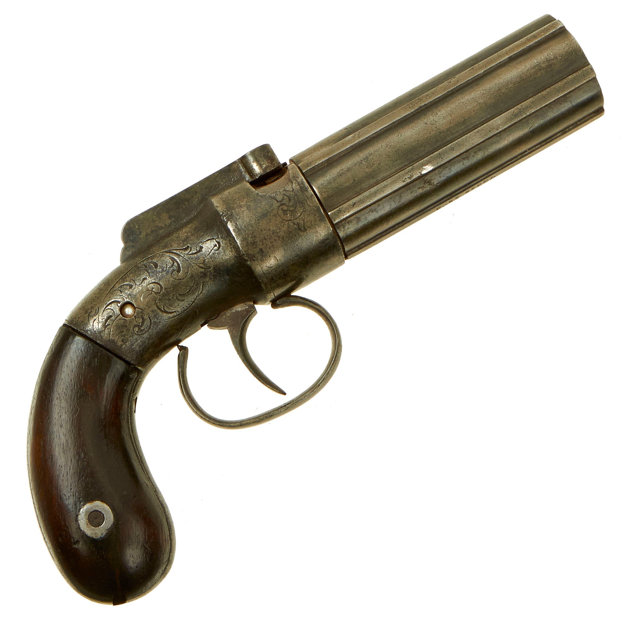 Original U.S. .32cal Double Action Percussion Pepperbox Revolver by Th ...