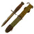 Original U.S. WWII M4 Bayonet for the M1 Carbine by IMPERIAL with M8 Scabbard by B.M. Co Original Items