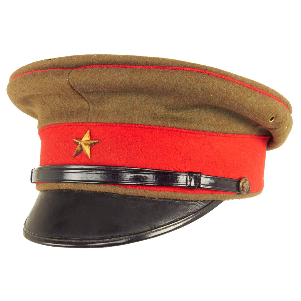 Original WWII Imperial Japanese Army Type 45 Officer Visor Cap ...