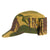 Original Rhodesian Bush War Era Unissued Rhodesian Brushstroke Camouflage Pattern Keko (Swallowtail) Patrol Cap With Neck Protector - Size 7 Original Items