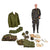 Original U.S. Post Vietnam War Sgt Maj George Beitzel Former Vietnam War MACV-SOG Deltas Issued ODA-10 HALO Jumpsuit, Parachute and Uniforms Grouping - Large Grouping With Documents Original Items