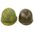 Original U.S. Vietnam War M1-C Paratrooper Helmet with Reversible Mitchell Camouflage Cover Original Items